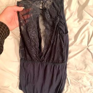 Lace onesie